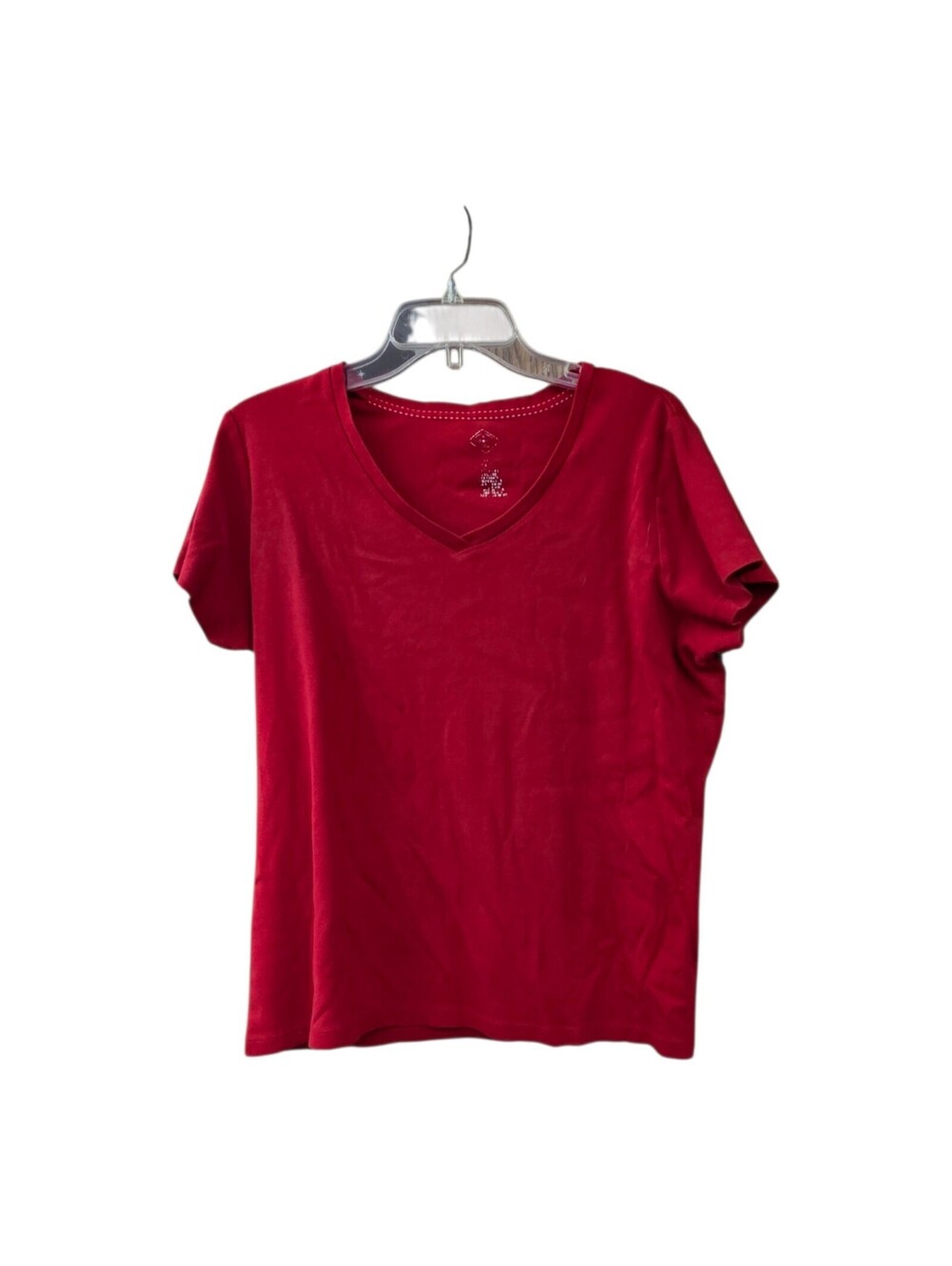 St. John's Bay red tshirt womens shortsleeve summer spring